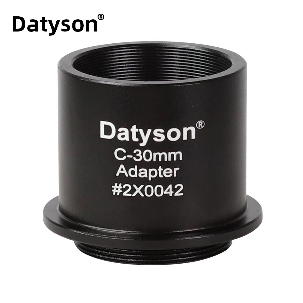 Datyson 30mm to C-Mount Adapter Converter C/CS CCD Interface Camcorder CCTV Camera to Microscope for Microphotography
Datyson 30mm to C-Mount Adapter Converter C/CS CCD Interface Camcorder CCTV Camera to Microscope for Microphotography