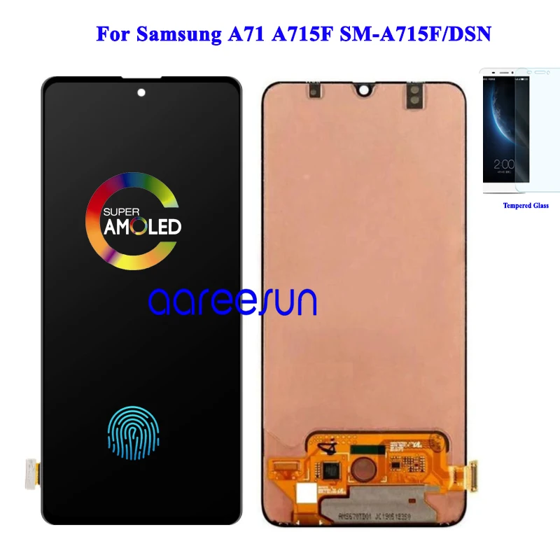 . 6.5' Super Amoled LCD Screen OLED For Samsung A71 LCD For Samsung A715 A715F Display LCD Screen Touch Digitizer Assembly
. 6.5' Super Amoled LCD Screen OLED For Samsung A71 LCD For Samsung A715 A715F Display LCD Screen Touch Digitizer Assembly