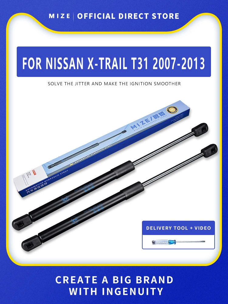 2 шт., подъемник для Nissan X-Trail T31 2007-2013 90450JG400 90451JG40, длина 605 мм
2 шт., подъемник для Nissan X-Trail T31 2007-2013 90450JG400 90451JG40, длина 605 мм