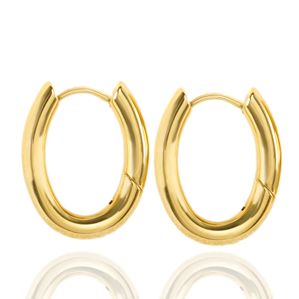 JINHUI 316 Stainless Steel U Shaped Hoop Earrings High Quality Waterproof for Women Stylish Simplicity Earrings Ear Jewelry Gift
JINHUI 316 Stainless Steel U Shaped Hoop Earrings High Quality Waterproof for Women Stylish Simplicity Earrings Ear Jewelry Gift