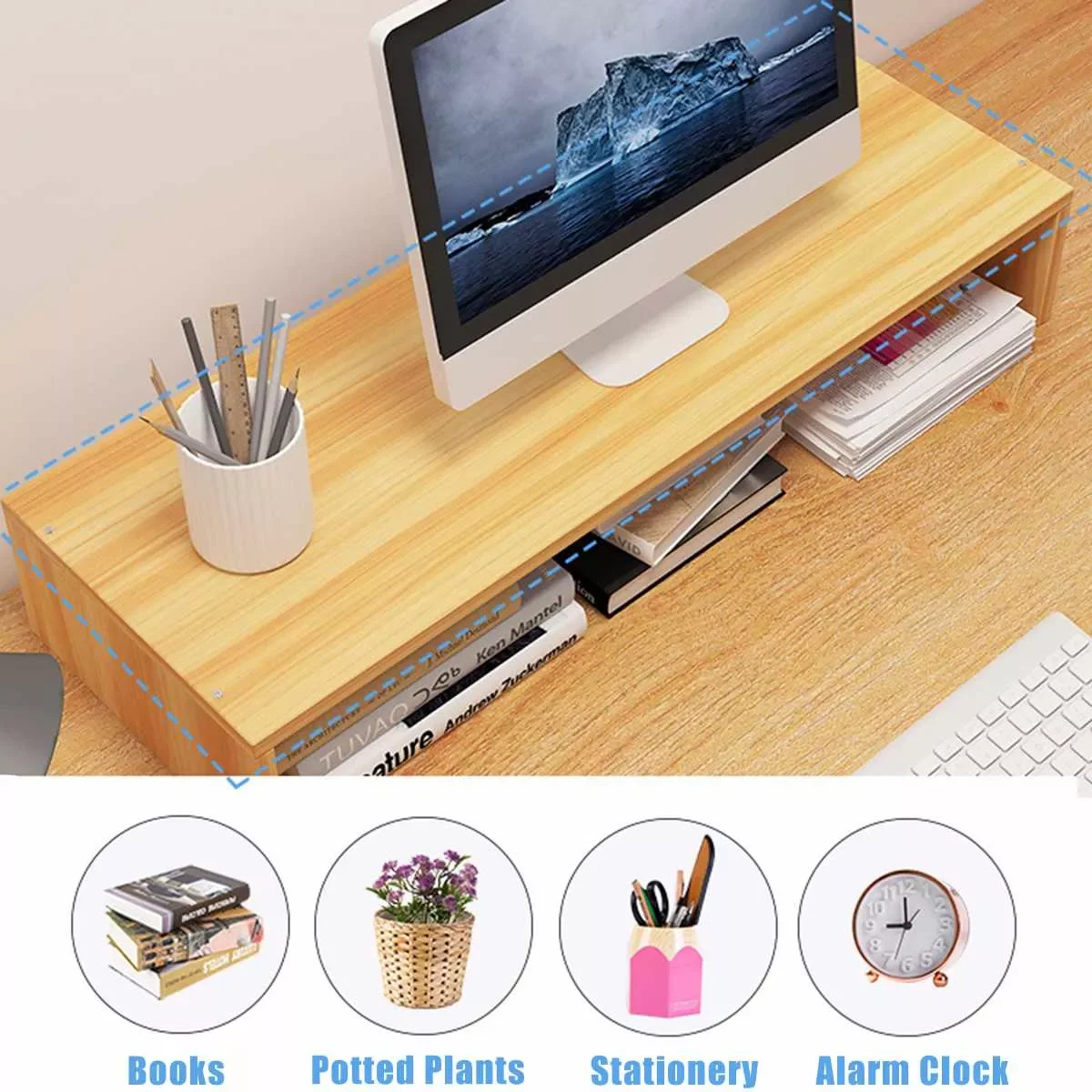 Monitor Stand Monitor Support Laptop Table Desktop Computer Screen Riser Lockers Desk Organizer Computer Stand Office Storage
Monitor Stand Monitor Support Laptop Table Desktop Computer Screen Riser Lockers Desk Organizer Computer Stand Office Storage