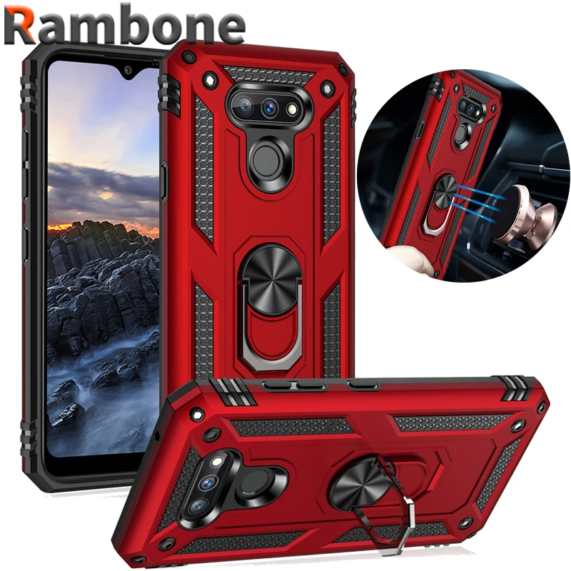 Rambone For LG Harmony 4 Shockproof Phone Case For LG X4 Plus X210 X220 X320 X410 X415 Armor Anti-drop Magnetic Metal Ring Cover
Rambone For LG Harmony 4 Shockproof Phone Case For LG X4 Plus X210 X220 X320 X410 X415 Armor Anti-drop Magnetic Metal Ring Cover