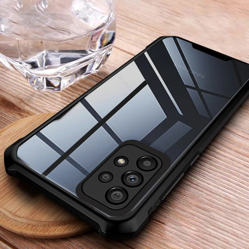 Heavy Duty Transparent Acrylic Back Cover For Samsung GalaxyA53 Case Galaxy A53 A73 A33 A 53 33 5G TPU Bumper Shockproof Coque
Heavy Duty Transparent Acrylic Back Cover For Samsung GalaxyA53 Case Galaxy A53 A73 A33 A 53 33 5G TPU Bumper Shockproof Coque