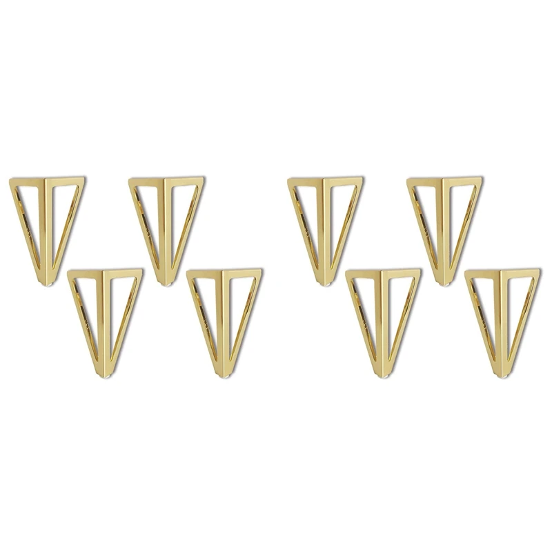 8PCS Replacement Metal Furniture Feet Triangle Furniture Feet For Chairs Cupboard And Sofa Other Furniture Legs (Gold)
8PCS Replacement Metal Furniture Feet Triangle Furniture Feet For Chairs Cupboard And Sofa Other Furniture Legs (Gold)