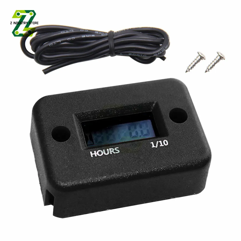 Motorcycle Hour Meter Timer LCD Digital Display Car Ski Boat Meter Counter Tachometer Gauge Engine Tool With Battery
Motorcycle Hour Meter Timer LCD Digital Display Car Ski Boat Meter Counter Tachometer Gauge Engine Tool With Battery