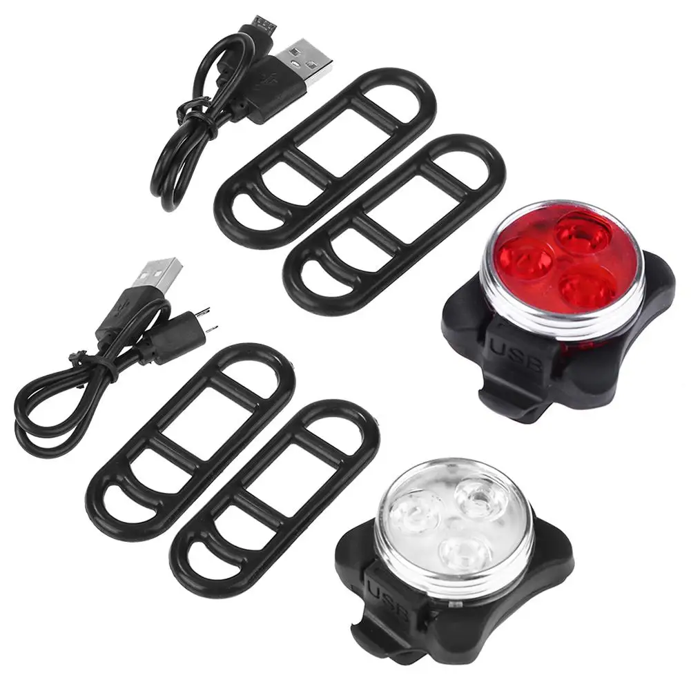 Bicycle Headlight Tail Lamp 3 Modes USB Rechargeable Safety Warning Light bike bicycle back light accessories
Bicycle Headlight Tail Lamp 3 Modes USB Rechargeable Safety Warning Light bike bicycle back light accessories