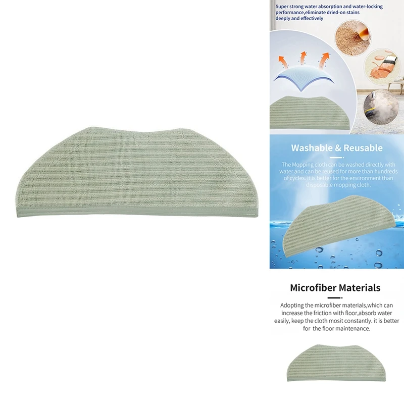 Mop Cloth Rag Replacement For Xiaomi Mijia Anti-Winding Sweeping And Dragging Robot STFCR01SZ Vacuum Cleaner
Mop Cloth Rag Replacement For Xiaomi Mijia Anti-Winding Sweeping And Dragging Robot STFCR01SZ Vacuum Cleaner