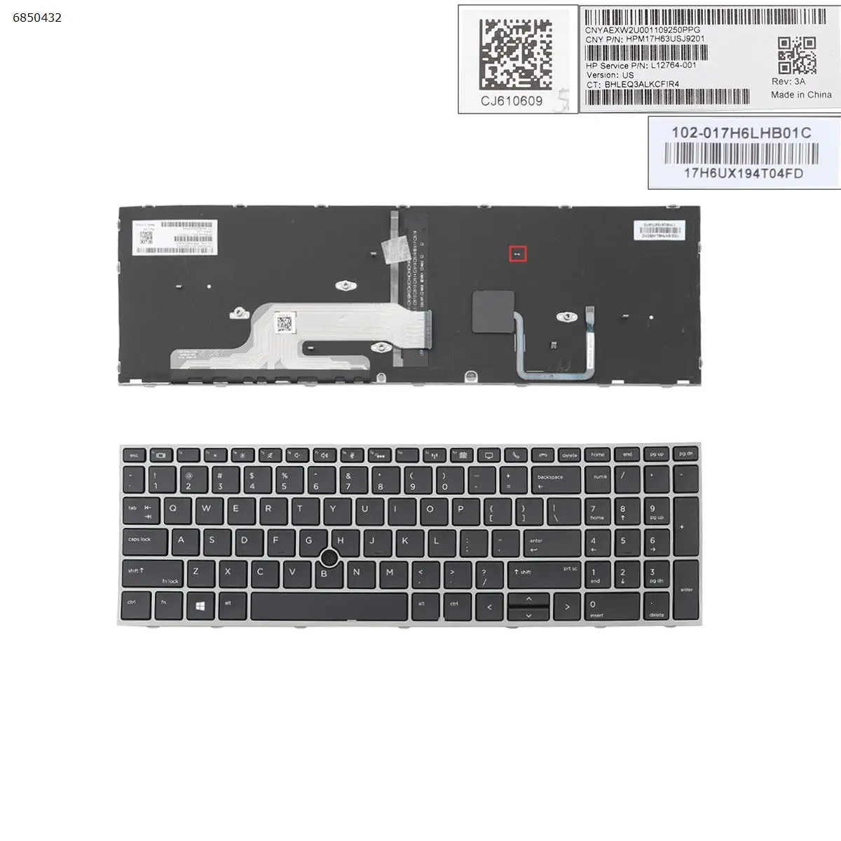 Английская клавиатура для ноутбука HP zbook 15 g5 17 g5, серебристая черная рамка с подсветкой, задняя Пряжка сломана
Английская клавиатура для ноутбука HP zbook 15 g5 17 g5, серебристая черная рамка с подсветкой, задняя Пряжка сломана