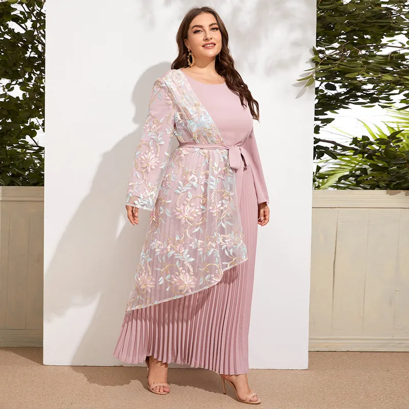 4XL Eid Ramadan Abaya Women Muslim Plus Size Long Dress Embroidery Kaftan Dubai Turkey Caftan Islamic Gown Arabic Robe Vestidos
4XL Eid Ramadan Abaya Women Muslim Plus Size Long Dress Embroidery Kaftan Dubai Turkey Caftan Islamic Gown Arabic Robe Vestidos
