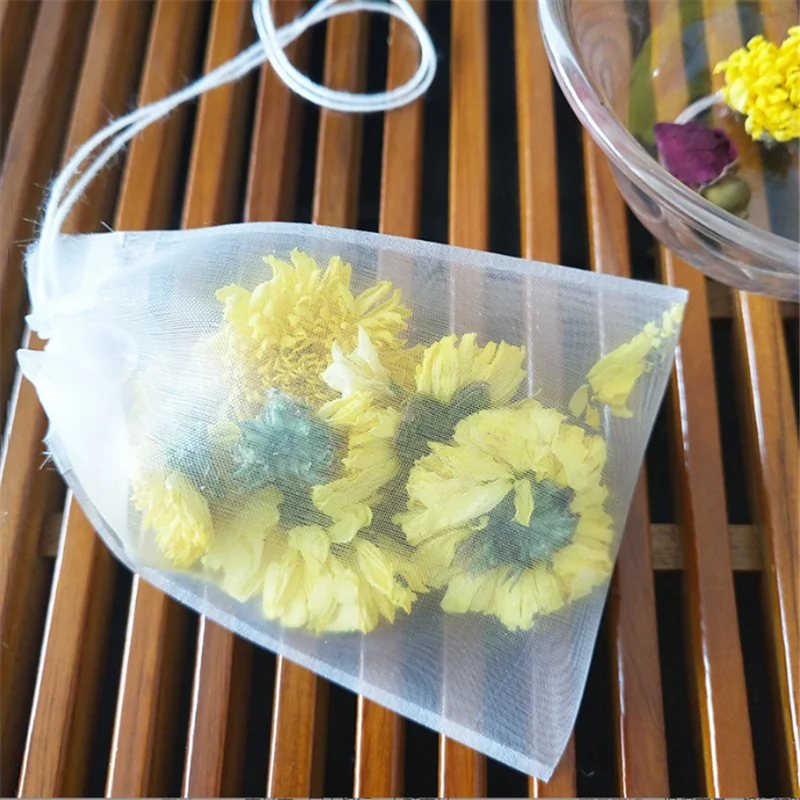 100 Pcs Disposable Tea Bags Filter Bags for Tea Infuser with String Heal Seal, Food Grade Non-woven Fabric Spice Filters Teabags
100 Pcs Disposable Tea Bags Filter Bags for Tea Infuser with String Heal Seal, Food Grade Non-woven Fabric Spice Filters Teabags