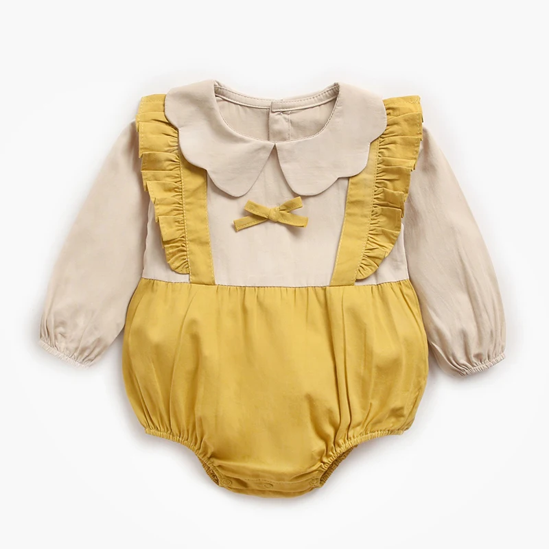 Baby Girls Cute Pink Rompers 2022 Fashion Newborn Bow Tie Baby Clothes Outfits Toddler Girl Long Sleeve One Piece Jumpsuits 
Baby Girls Cute Pink Rompers 2022 Fashion Newborn Bow Tie Baby Clothes Outfits Toddler Girl Long Sleeve One Piece Jumpsuits