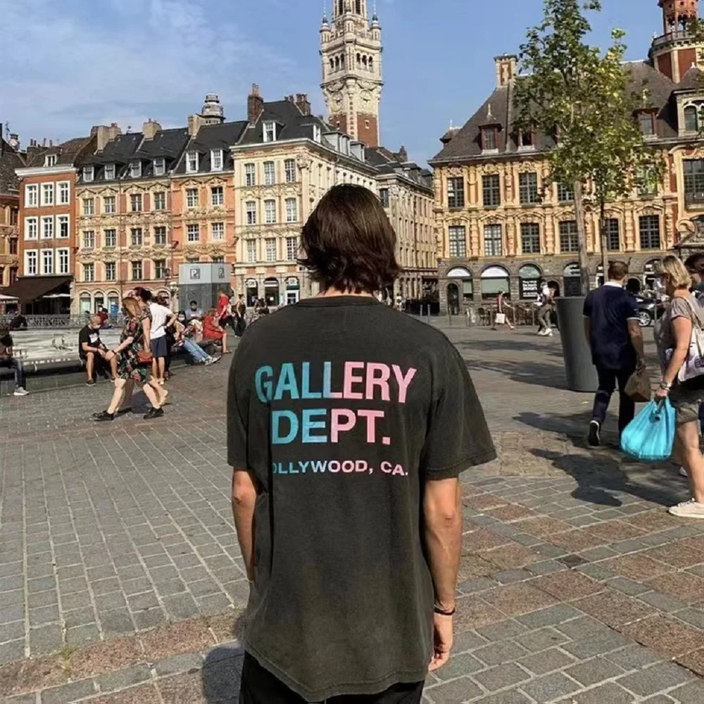 Dept Magic Alphabet Print Short Sleeve High Street Wash Used Barrel Woven Crew Neck T-shirt Couple Loose
Dept Magic Alphabet Print Short Sleeve High Street Wash Used Barrel Woven Crew Neck T-shirt Couple Loose