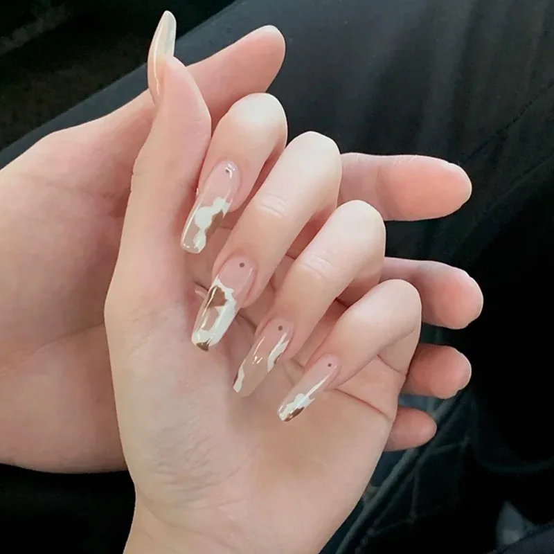 24Pcs/Box False Nail Full Cover Detachable Fake Nails With Glue Artificial Nails Faux Ongles Fantaisie Press On Nails
24Pcs/Box False Nail Full Cover Detachable Fake Nails With Glue Artificial Nails Faux Ongles Fantaisie Press On Nails