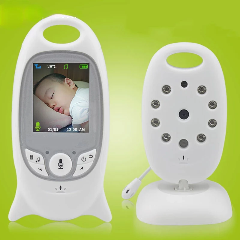 Baby Monitor 2.0 Inch Color Security Camera Wireless Video 2 Way Talk NightVision IR LED Temperature Monitoring with 8 Lullaby
Baby Monitor 2.0 Inch Color Security Camera Wireless Video 2 Way Talk NightVision IR LED Temperature Monitoring with 8 Lullaby