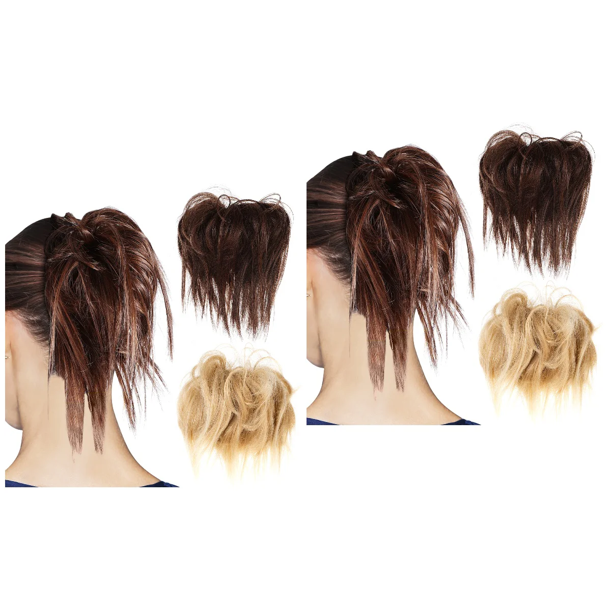 4 Pcs Messy Bun Hair Pieces for Women Fake Hair Scrunchies Chignon Ponytail Hair Accessories
4 Pcs Messy Bun Hair Pieces for Women Fake Hair Scrunchies Chignon Ponytail Hair Accessories