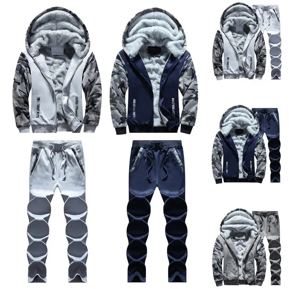 1 Set Popular Men Sport Outfit Hooded Pockets Sporty Thick Sweatshirt Drawstring Sweatpants
1 Set Popular Men Sport Outfit Hooded Pockets Sporty Thick Sweatshirt Drawstring Sweatpants