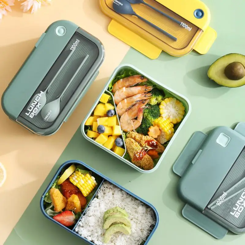 School Office Lunch Box Microwaveable Compartmentalized Lunch Box With Cutlery Bento Box Health Food Storage Container Student
School Office Lunch Box Microwaveable Compartmentalized Lunch Box With Cutlery Bento Box Health Food Storage Container Student