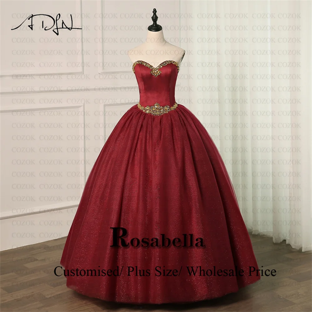 Red Sequin Ball Bown Evening Dresses Homecoming Special Occasion Prom Women Civil Cocktail Party Custom Made Robe De Soiree
Red Sequin Ball Bown Evening Dresses Homecoming Special Occasion Prom Women Civil Cocktail Party Custom Made Robe De Soiree