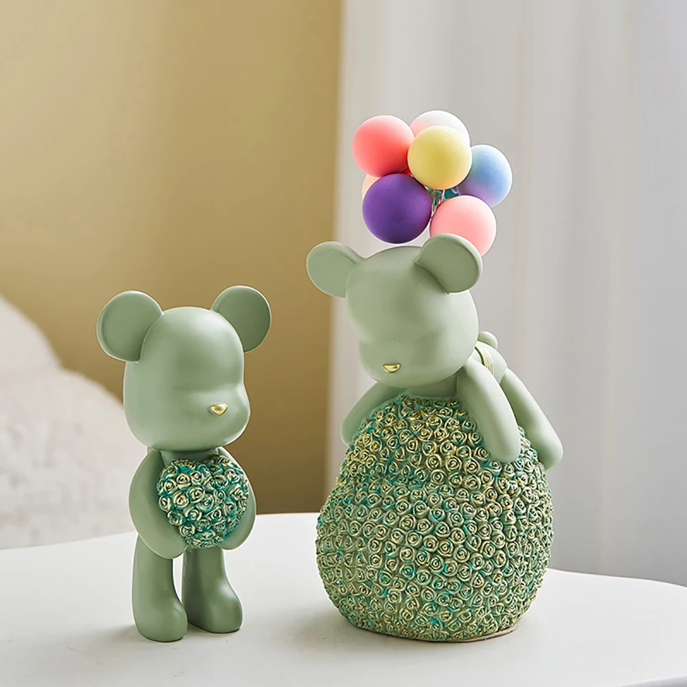 Милый Декор для комнаты, статуэтка в виде животного, настольные аксессуары, креативный домашний декор, милые фигурки медведя, искусственная... 
Милый Декор для комнаты, статуэтка в виде животного, настольные аксессуары, креативный домашний декор, милые фигурки медведя, искусственная...