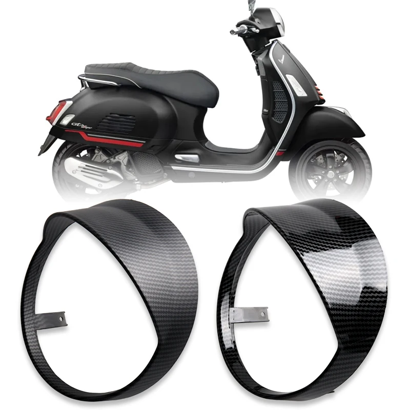 For VESPA GTS300 GTS250 Motorcycle Headlight Cover Imitation Carbon Fiber Headlamp Protector Frame Decorative Ring
For VESPA GTS300 GTS250 Motorcycle Headlight Cover Imitation Carbon Fiber Headlamp Protector Frame Decorative Ring