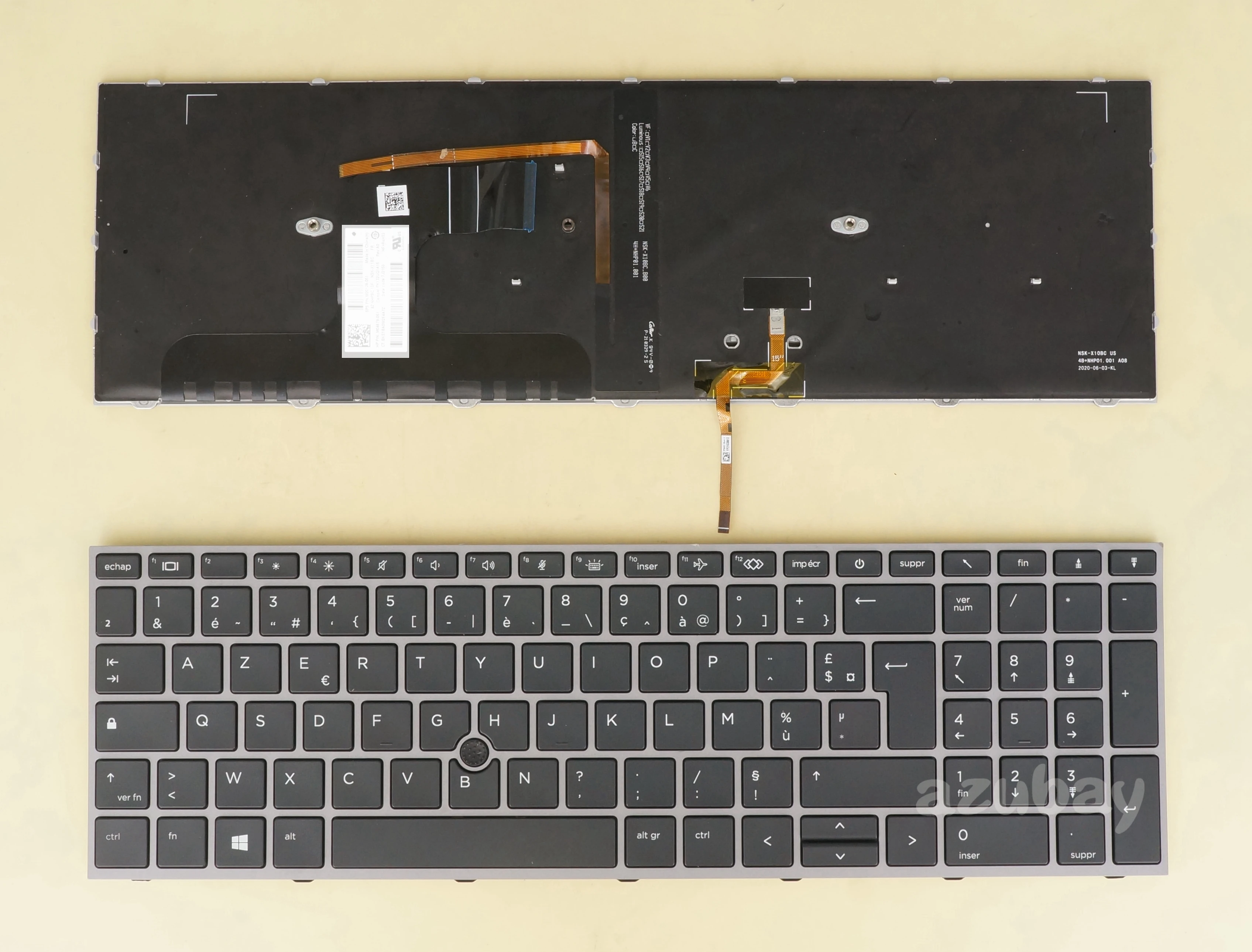 Французская клавиатура для HP ZBOOK Fury 17 G7, M04679-051 PK132UQ1A15 9Z.N HP BC.10F M20128-051, с подсветкой, оригинал
Французская клавиатура для HP ZBOOK Fury 17 G7, M04679-051 PK132UQ1A15 9Z.N HP BC.10F M20128-051, с подсветкой, оригинал