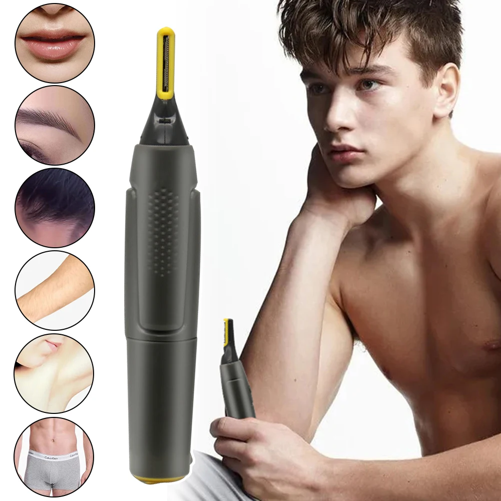 Ultra thin Precision Trimmer Electric Nose hair trimmer Mini Portable Ear Trimmer for Men Nose Hair Shaver Waterproof Safe Clean
Ultra thin Precision Trimmer Electric Nose hair trimmer Mini Portable Ear Trimmer for Men Nose Hair Shaver Waterproof Safe Clean