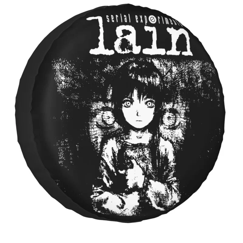 Serial Experiments Lain Spare Tire Cover for Suzuki Mitsubish Custom Harajuku Streetwear Japan Manga Iwakura Car Wheel Covers
Serial Experiments Lain Spare Tire Cover for Suzuki Mitsubish Custom Harajuku Streetwear Japan Manga Iwakura Car Wheel Covers