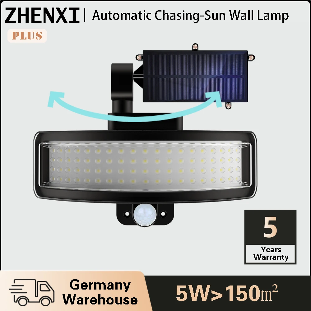 ZHENXI Solar Light Tracking System Solar Lights Garden Lights Automatically Adjust The Angle Solar Panel With Battery IP65
ZHENXI Solar Light Tracking System Solar Lights Garden Lights Automatically Adjust The Angle Solar Panel With Battery IP65