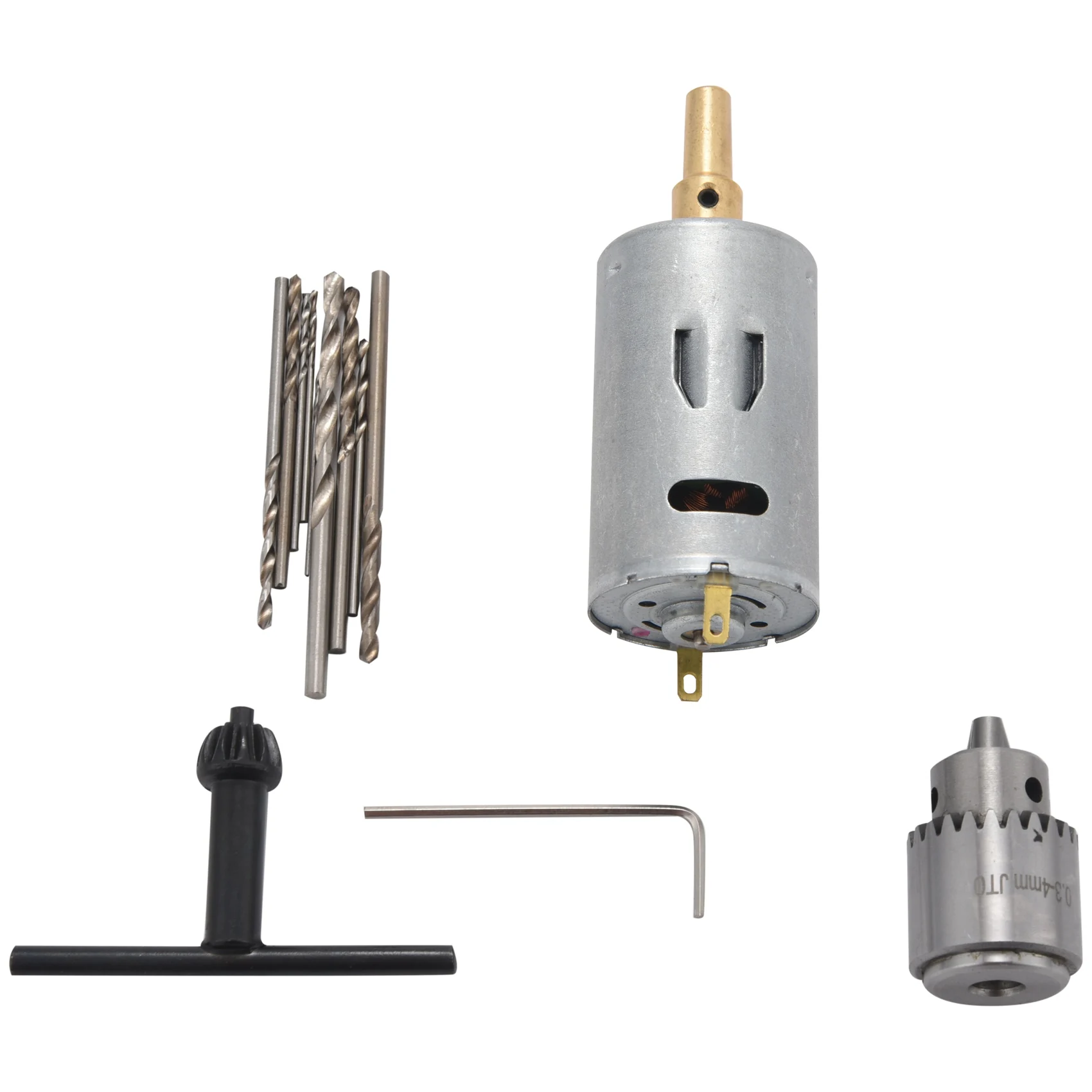 Dc 12V Motor Small Pcb Hand Drill Drilling Machine Compact Set With 10Pc 0.5-3Mm Drill Bit 0.3-4Mm Jto Keyless Chuck
Dc 12V Motor Small Pcb Hand Drill Drilling Machine Compact Set With 10Pc 0.5-3Mm Drill Bit 0.3-4Mm Jto Keyless Chuck