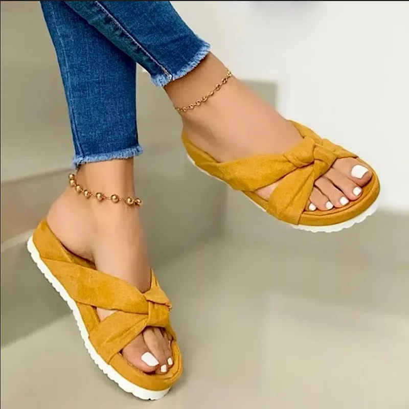 Slippers Women's Thick-soled Shoes Women's Bow 2022 Summer Sandals and Slippers Indoor and Outdoor Flip-flops Beach Shoes Women
Slippers Women's Thick-soled Shoes Women's Bow 2022 Summer Sandals and Slippers Indoor and Outdoor Flip-flops Beach Shoes Women