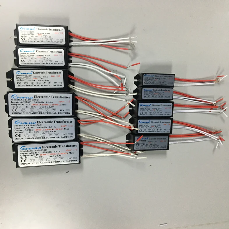 High quality Sufficient Power Electronic Transformer For Halogen Lamp light AC 12V 20W 50W 60W 160W 200W 250W Optional
High quality Sufficient Power Electronic Transformer For Halogen Lamp light AC 12V 20W 50W 60W 160W 200W 250W Optional