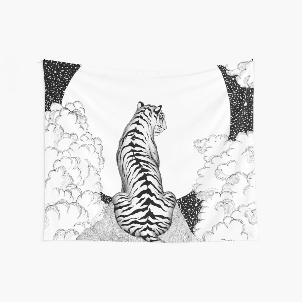 Тигр Луна спальня дизайн странный ковер стены психоделический Декор Смешные гобелены 
Тигр Луна спальня дизайн странный ковер стены психоделический Декор Смешные гобелены