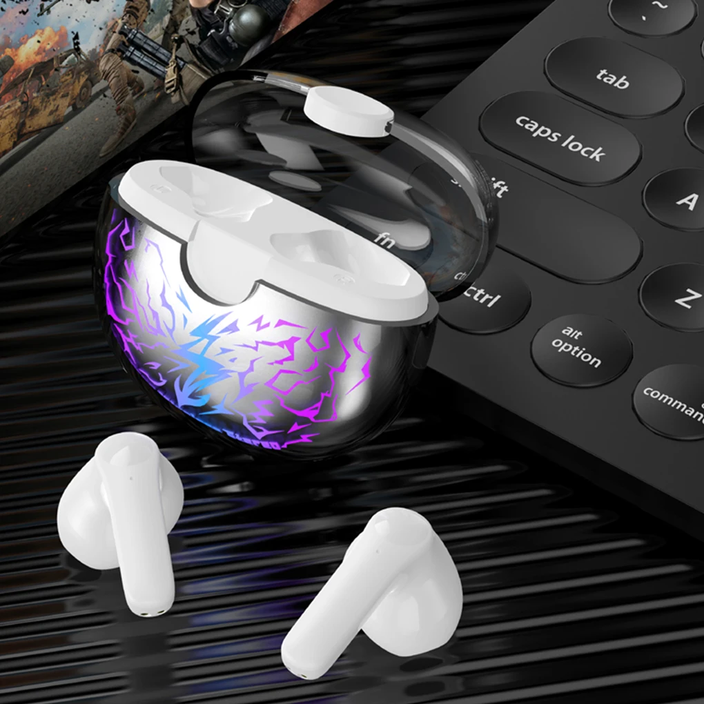 Wireless Earphones Bluetooth-compatible Touch Control IPX4 Waterproof Headset Rechargeable Sports Earbuds Electronics with Mic
Wireless Earphones Bluetooth-compatible Touch Control IPX4 Waterproof Headset Rechargeable Sports Earbuds Electronics with Mic