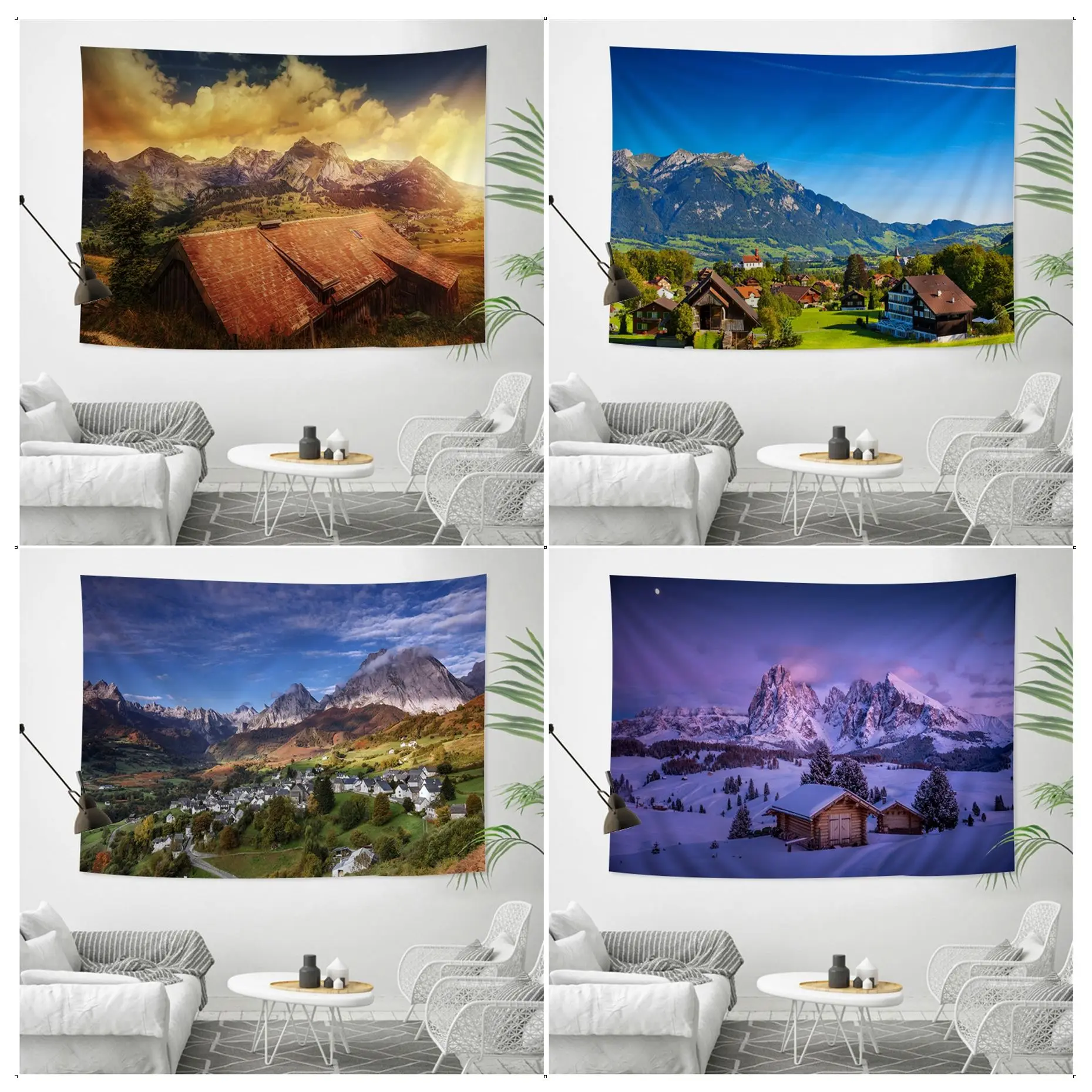 Village Under The Mountain Cartoon Tapestry Japanese Wall Tapestry Anime Japanese Tapestry
Village Under The Mountain Cartoon Tapestry Japanese Wall Tapestry Anime Japanese Tapestry