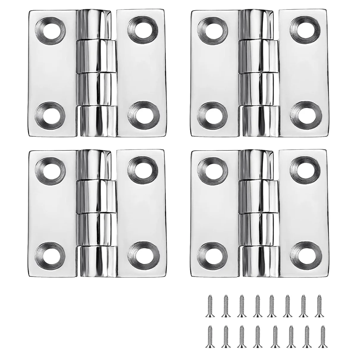 Heavy Duty Stainless Steel Boat Hinges, Marine Grade Hinges, 2 Inch X 2 Inches (50Mm X 50 Mm), (4 PCS)
Heavy Duty Stainless Steel Boat Hinges, Marine Grade Hinges, 2 Inch X 2 Inches (50Mm X 50 Mm), (4 PCS)