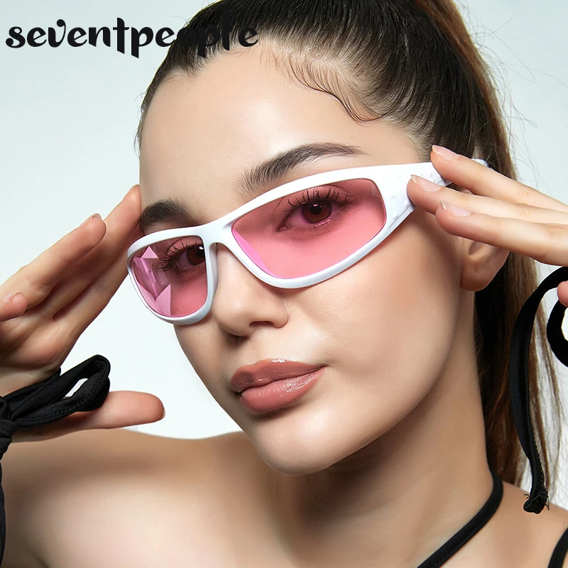 Sports Goggles Y2K Sunglasses 2000s Cyberpunk Sun Glasses for Women Steampunk Goggle Men Trending Products Pink Oculos De Sol
Sports Goggles Y2K Sunglasses 2000s Cyberpunk Sun Glasses for Women Steampunk Goggle Men Trending Products Pink Oculos De Sol