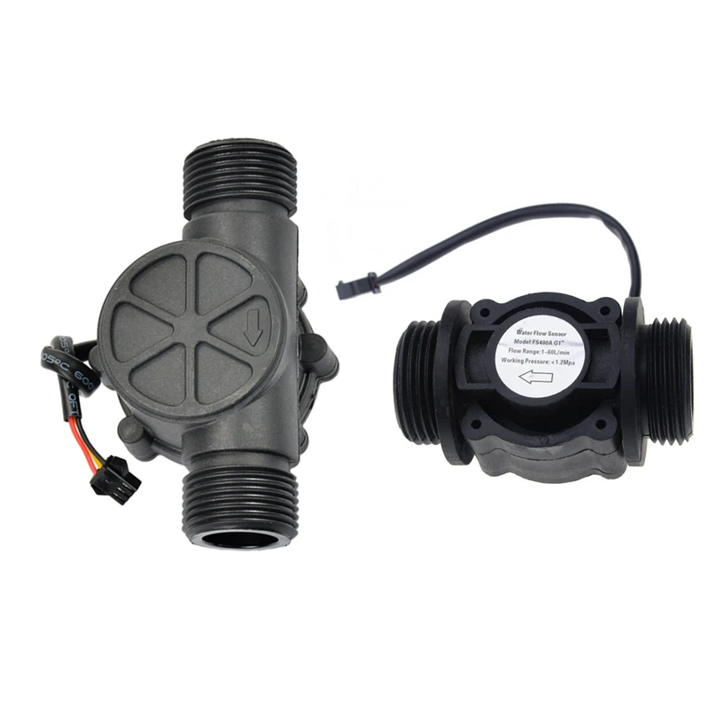 3 Pcs Water Flow Sensor Fuel Flow Meter Water Meter Sensor Flowmeter Water Sensor, 1 Pcs 2-100L/Min & 2 Pcs 1-60L/Min
3 Pcs Water Flow Sensor Fuel Flow Meter Water Meter Sensor Flowmeter Water Sensor, 1 Pcs 2-100L/Min & 2 Pcs 1-60L/Min