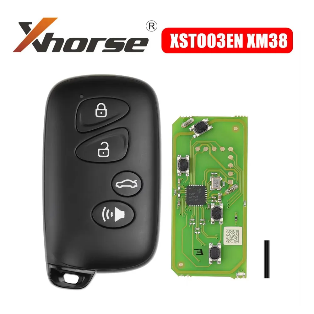 1 шт./лот XHORSE XSTO03EN XM38 для Toyota Style Универсальный смарт-ключ 4 кнопки