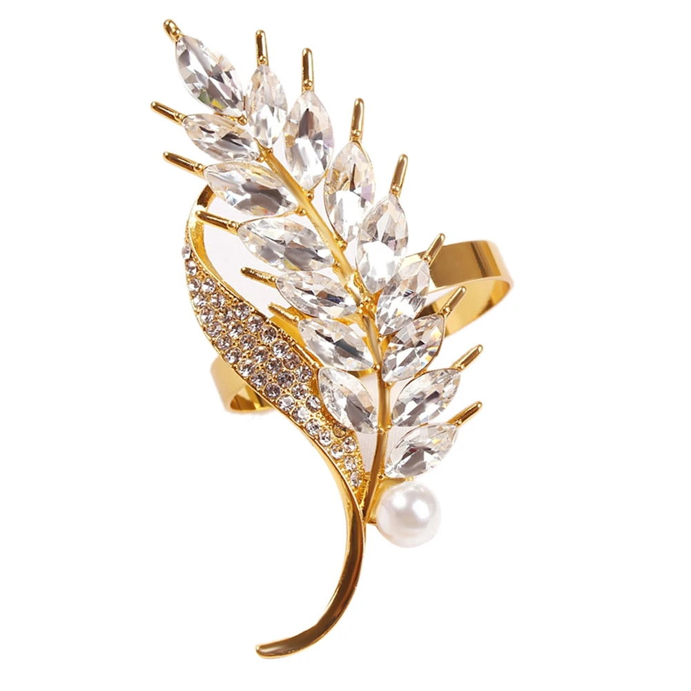 6Pcs Hotel Napkin Ring Napkin Holder Wheat Ears Napkin Buckle Christmas Wedding Party Crystal Napkin Circle Table Decor
6Pcs Hotel Napkin Ring Napkin Holder Wheat Ears Napkin Buckle Christmas Wedding Party Crystal Napkin Circle Table Decor