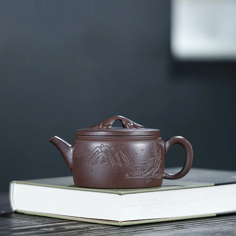 Purple Clay Traditional Tea Pot Travel Office Ceramic Clay Chinese Tea Pot Lixury Chinese Style Tea Tea Accessories Teaware
Purple Clay Traditional Tea Pot Travel Office Ceramic Clay Chinese Tea Pot Lixury Chinese Style Tea Tea Accessories Teaware
