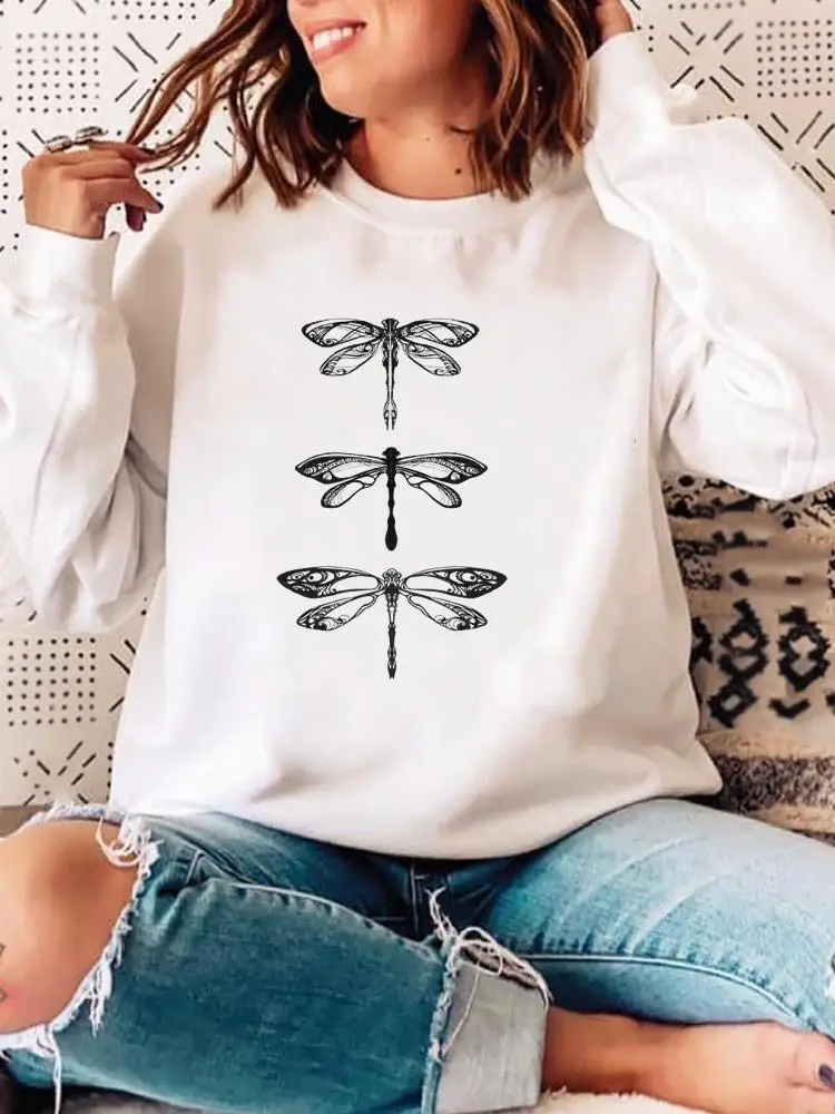 Clothing Ladies Women Pullovers Fall Autumn Spring Print Female Dragonfly Trend 90s Hoodies Casual Woman Graphic Sweatshirts
Clothing Ladies Women Pullovers Fall Autumn Spring Print Female Dragonfly Trend 90s Hoodies Casual Woman Graphic Sweatshirts