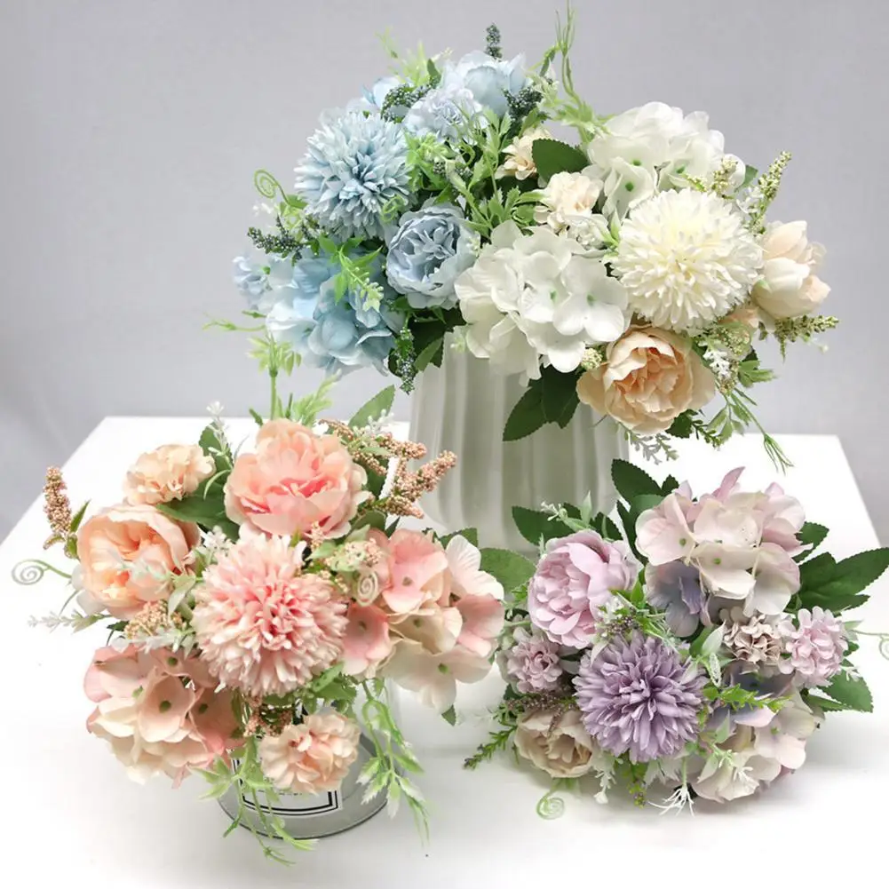 Practical Faux Silk Flower Peony Flower Table Centerpiece Artificial Peony Flower wedding decoration 2022
Practical Faux Silk Flower Peony Flower Table Centerpiece Artificial Peony Flower wedding decoration 2022
