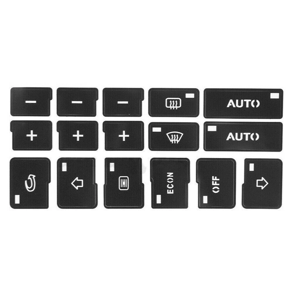 100% NEW Car Interior Car Stickers 1 Set Black Car Air Condition Car Interior Sticker Parts Control Switch Button High Quality
100% NEW Car Interior Car Stickers 1 Set Black Car Air Condition Car Interior Sticker Parts Control Switch Button High Quality
