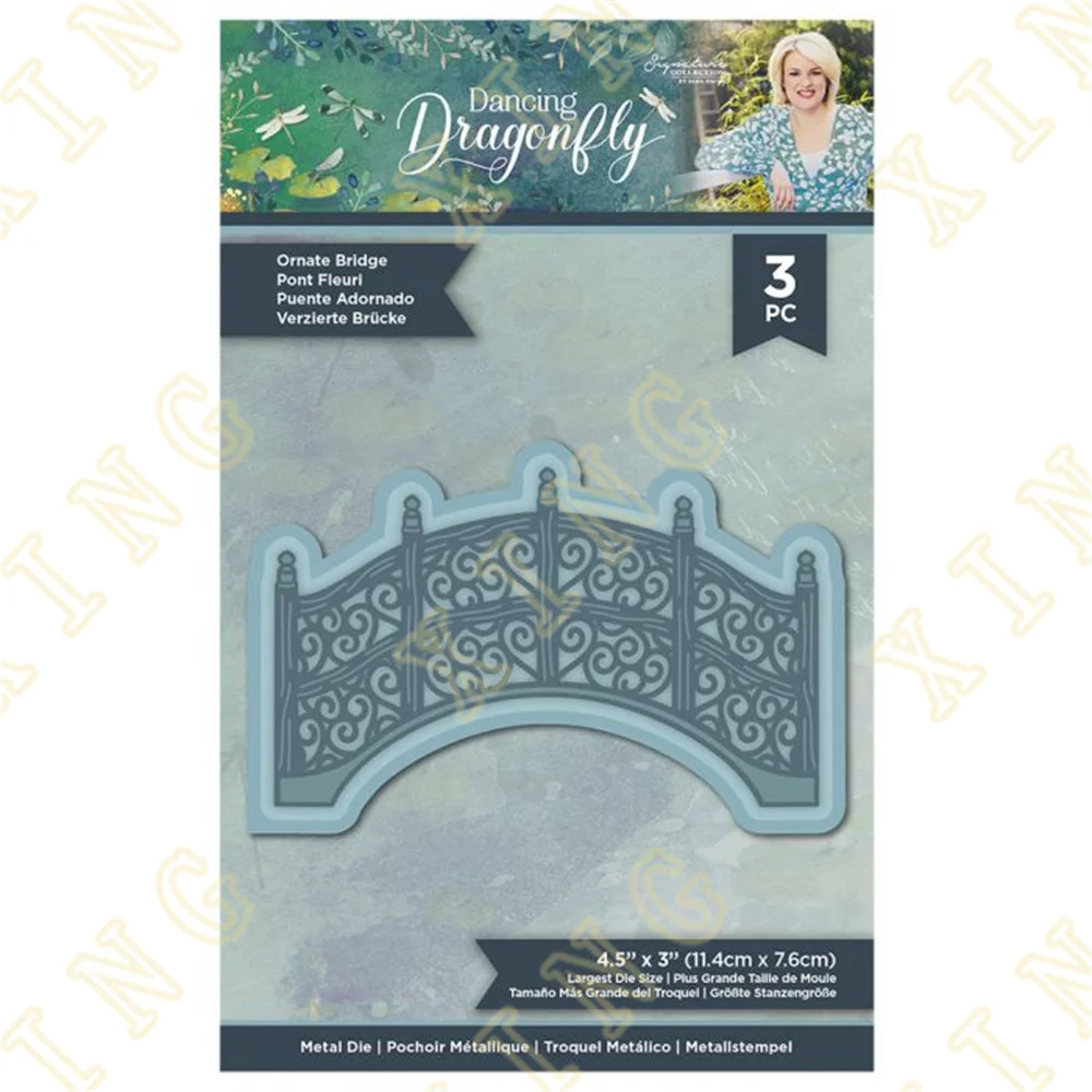 Ornate Bridge 2022 New Metal Cutting Dies Scrapbook Diary Decoration Stencil Embossing Template Diy Greeting Card Handmade
Ornate Bridge 2022 New Metal Cutting Dies Scrapbook Diary Decoration Stencil Embossing Template Diy Greeting Card Handmade