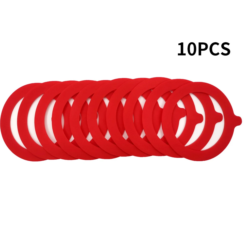 10pcs Silicone Jar Gaskets Airtight Rubber Jars Seals Rings Leak-Proof Canning Seals For Glass Clip Top Jars Storage Containers
10pcs Silicone Jar Gaskets Airtight Rubber Jars Seals Rings Leak-Proof Canning Seals For Glass Clip Top Jars Storage Containers