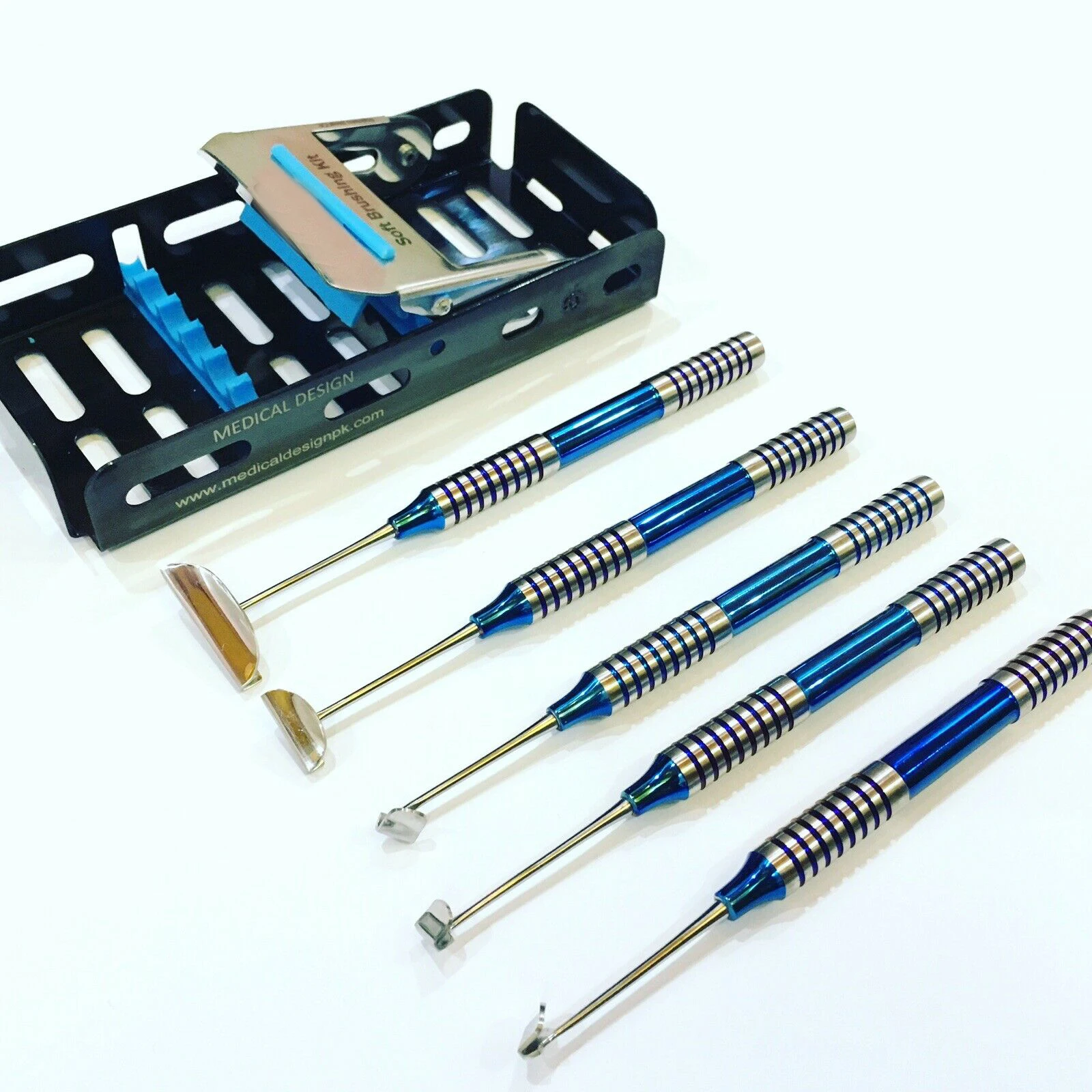High Quality Dental Soft Brushing Kit Set Of 5 Implant Surgery Instruments
High Quality Dental Soft Brushing Kit Set Of 5 Implant Surgery Instruments