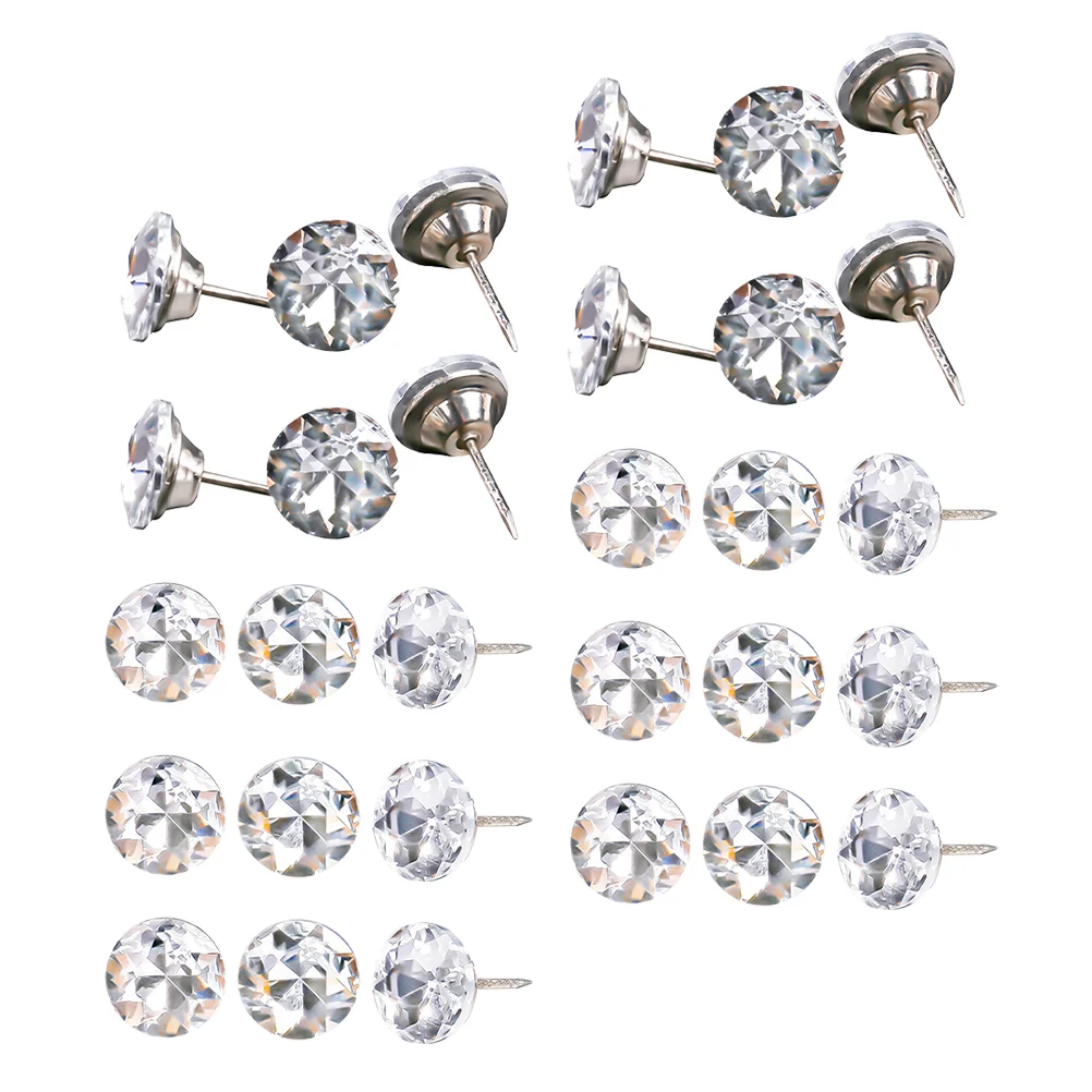 30 Pcs Furniture Sofa Tacks Pin Push Pins Buttons Nails Glass Accessories Decorative
30 Pcs Furniture Sofa Tacks Pin Push Pins Buttons Nails Glass Accessories Decorative