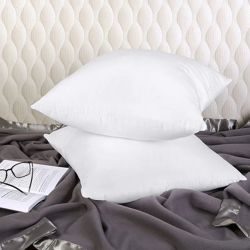 

50*50/35*55/55*55cm White Cushion Core Soft Pillow Cushions Inner Head Waist Pillow Inner PP Cotton Filler Sofa Cushion Filling
