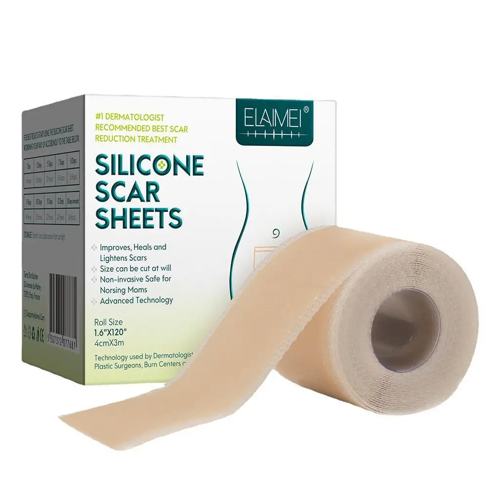 4x300cm Efficient Surgery Scar Removal Silicone Gel Sheet Therapy Patch for Acne Trauma Burn Scar Skin Repair Scar Treatment
4x300cm Efficient Surgery Scar Removal Silicone Gel Sheet Therapy Patch for Acne Trauma Burn Scar Skin Repair Scar Treatment