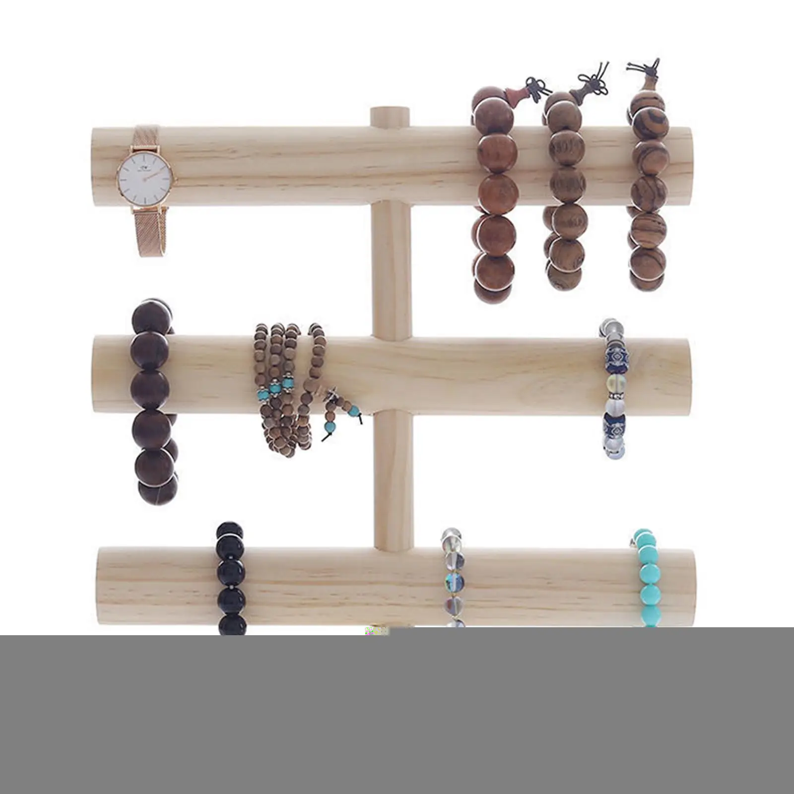 3 Tiers Bracelets Display Stand Organizer Jewelry Display Rack for Bangle Watches Hair Ropes Jewelry Shop Countertop Bedroom
3 Tiers Bracelets Display Stand Organizer Jewelry Display Rack for Bangle Watches Hair Ropes Jewelry Shop Countertop Bedroom